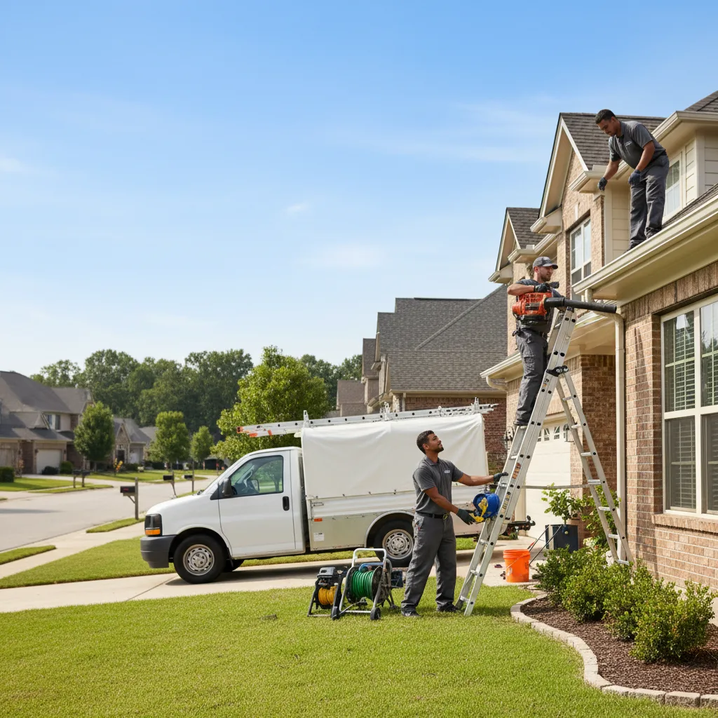 Home Gutter Service in Bonfield, IL near me